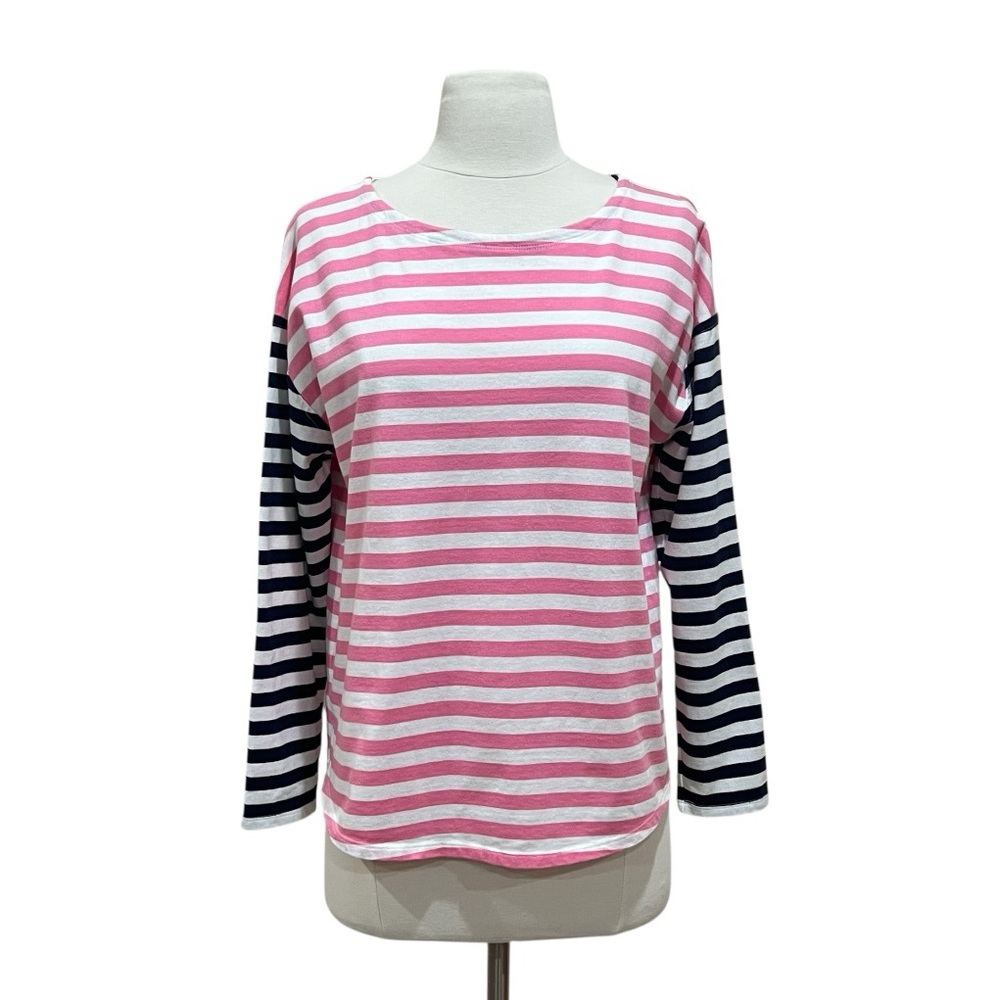 Vineyard Vines Pink and Navy Striped Top - Picture 14 of 15